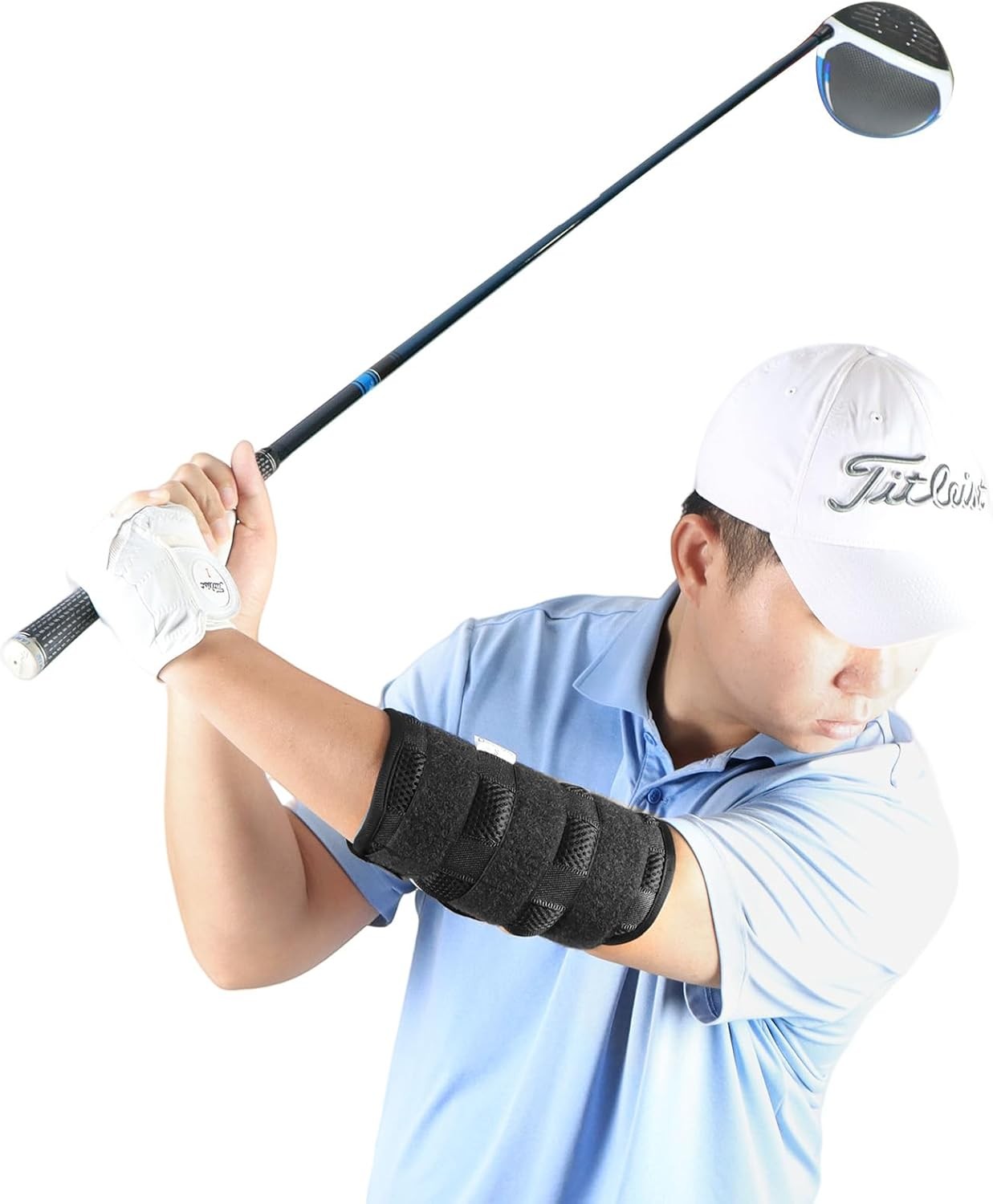 Golf Swing Training Aid Elbow Brace Straight Arm Posture Corrector