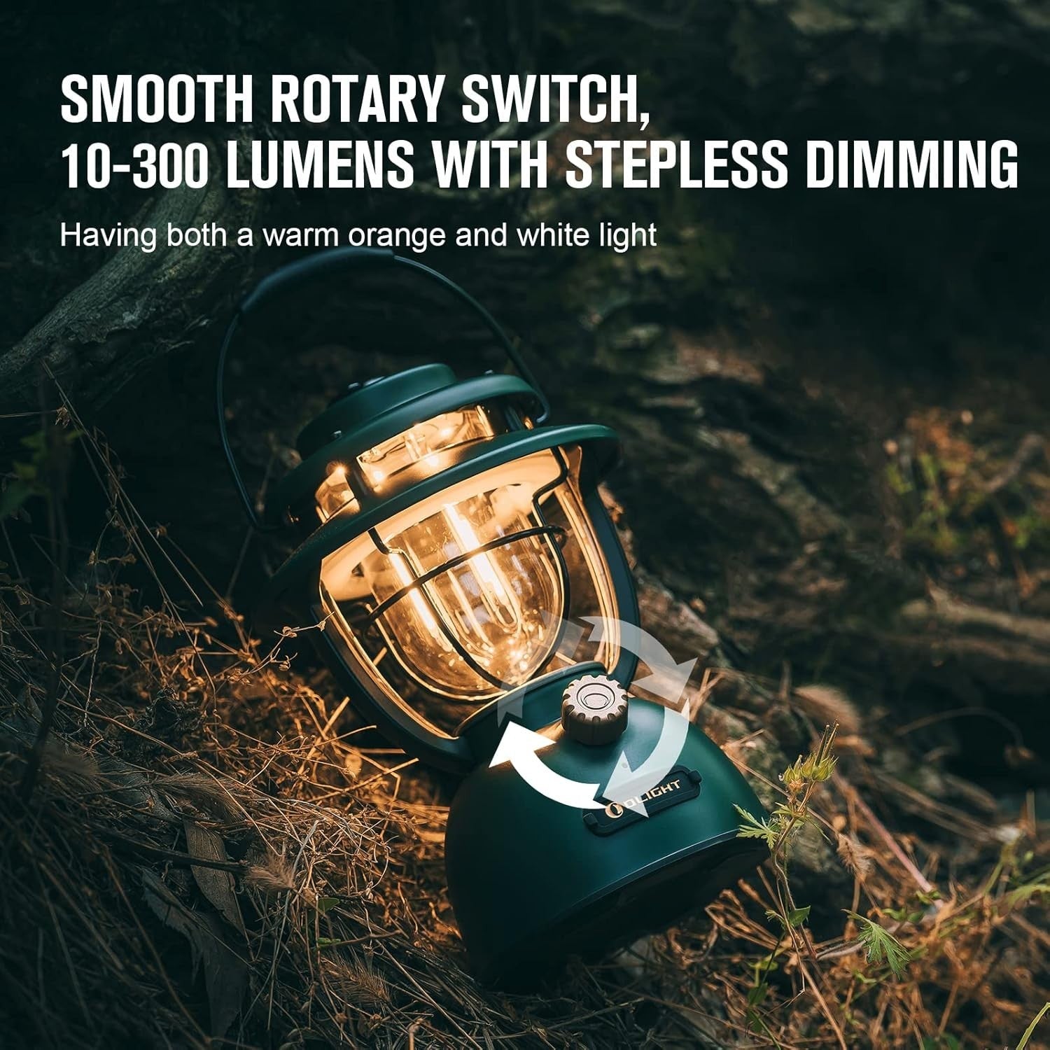 Olantern Classic 2 Pro 300LM Forest Green Retro LED Camping Lantern