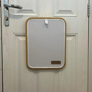 Front Door Letterbox Catcher Draught Stopper Bamboo Frame Mail Holder