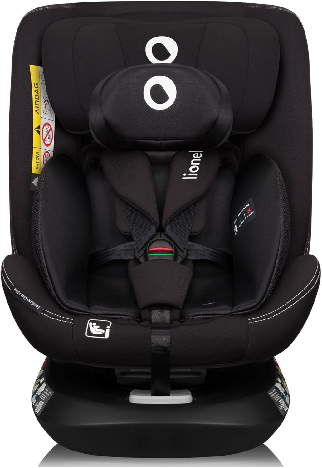 360° Swivel ISOFIX i-Size Baby Car 0–12 Years Rear & Forward Facing