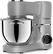 2000W Stand Mixer 8L Bowl Dough Hook Beater Whisk Tilt-Head Kitchen Chef