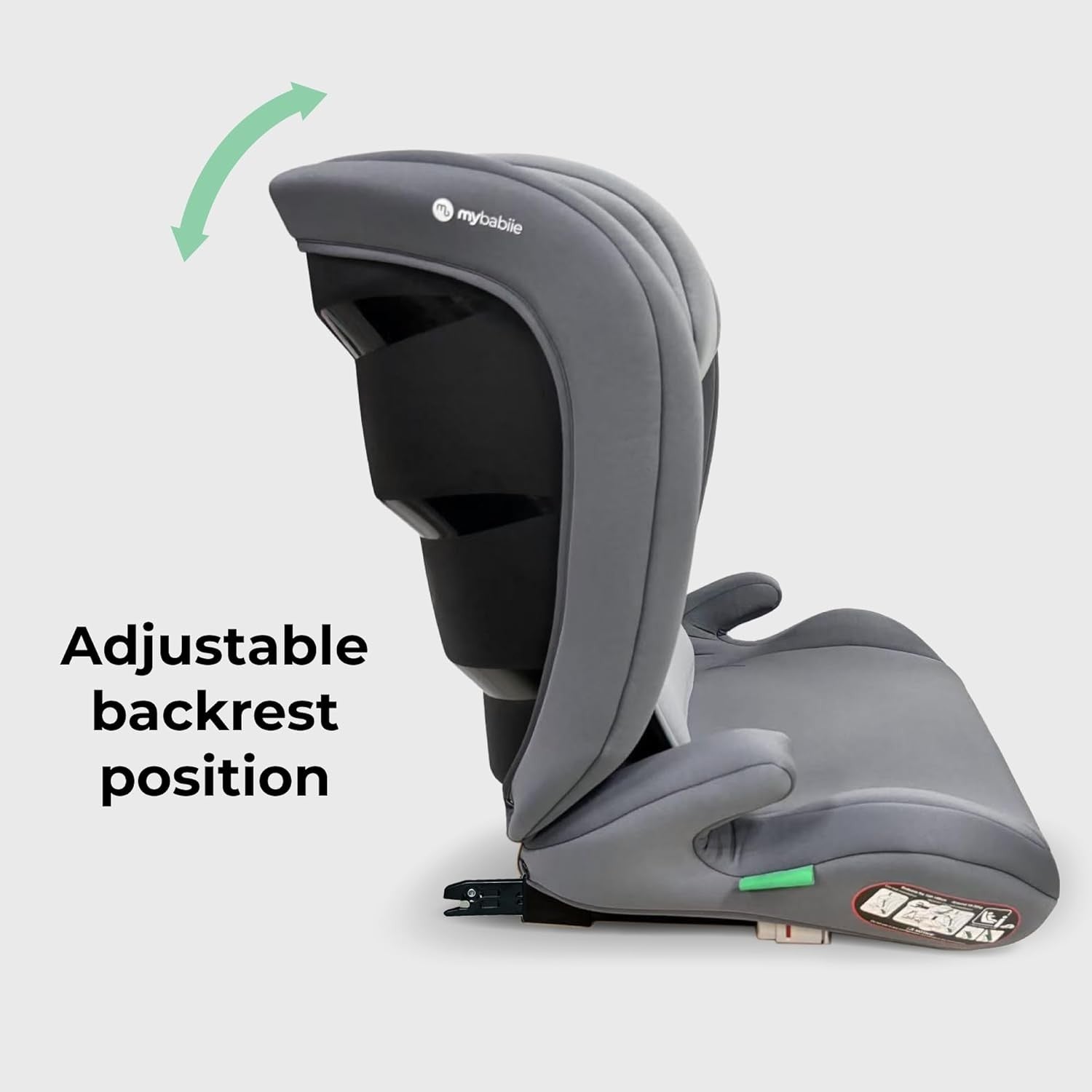 Highback Booster Car ISOFIX Group 2/3 i-Size 4–12Y Adjustable Headrest