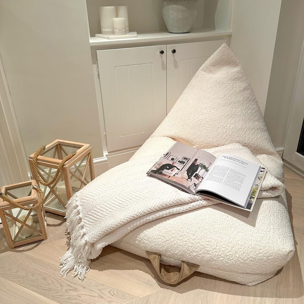 Snug Humbug Bean Bag Chair with Footstool | Soft & Washable | UK Made