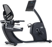 Recumbent Exercise Bike Magnetic 26 Level LCD Bluetooth Adjustable Seat Home