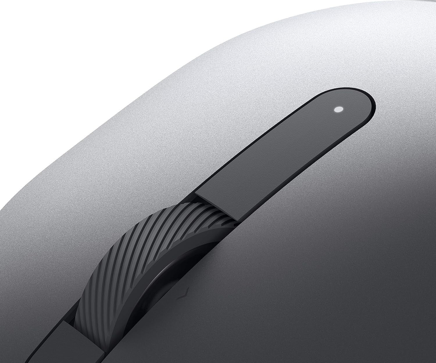 Pro Wireless Mouse Dual Mode Bluetooth USB 16000 DPI 7 Button Ergonomic Grey