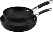 2pcs Black Non Stick Frying Pan Set – 20cm & 28cm Induction Dishwasher Safe