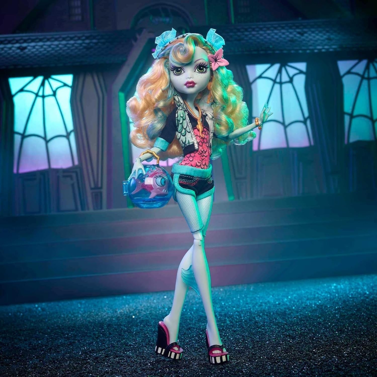 Classic Sea Monster Fashion Doll Reproduction Stand Accessories