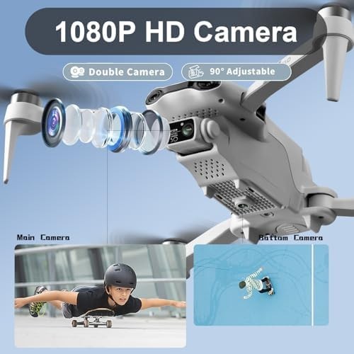 4DRC F10 Foldable Drone 1080P HD Camera 3D Flip Altitude Hold 2 Battery FPV