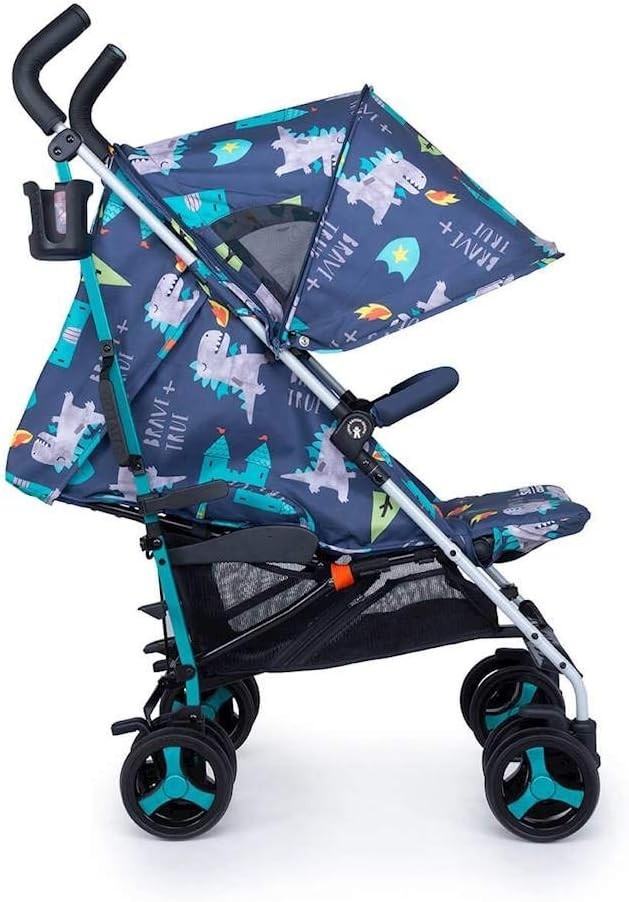 Compact Umbrella Pushchair for Newborn to 25kg, Footmuff Included