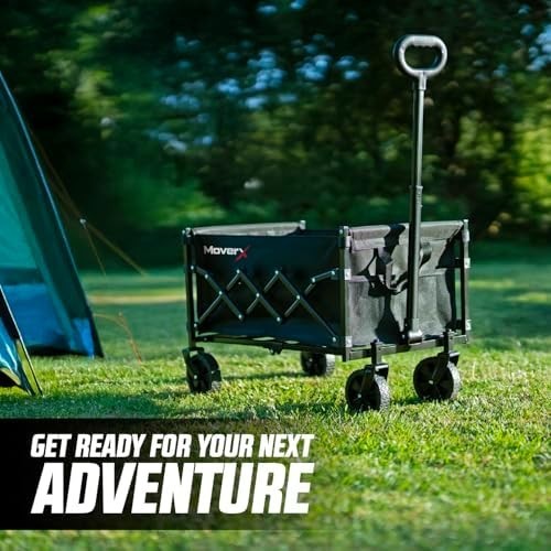 70L Folding Festival Trolley Wagon – Camping, Beach & Outdoor Cart