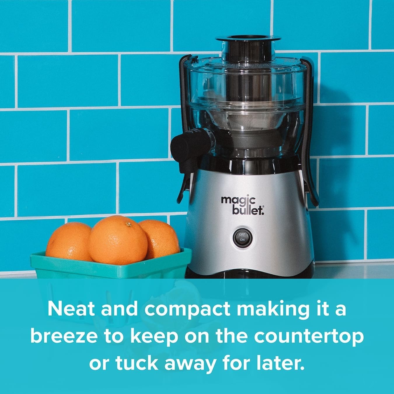400W Centrifugal Juicer Compact To Go Cup Dishwasher Safe Easy Clean