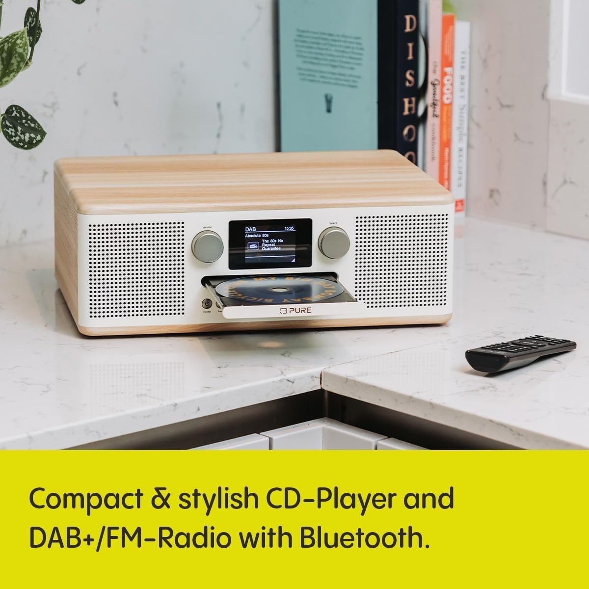 CD Player DAB+ FM Radio Bluetooth Stereo Music System USB AUX Alarm