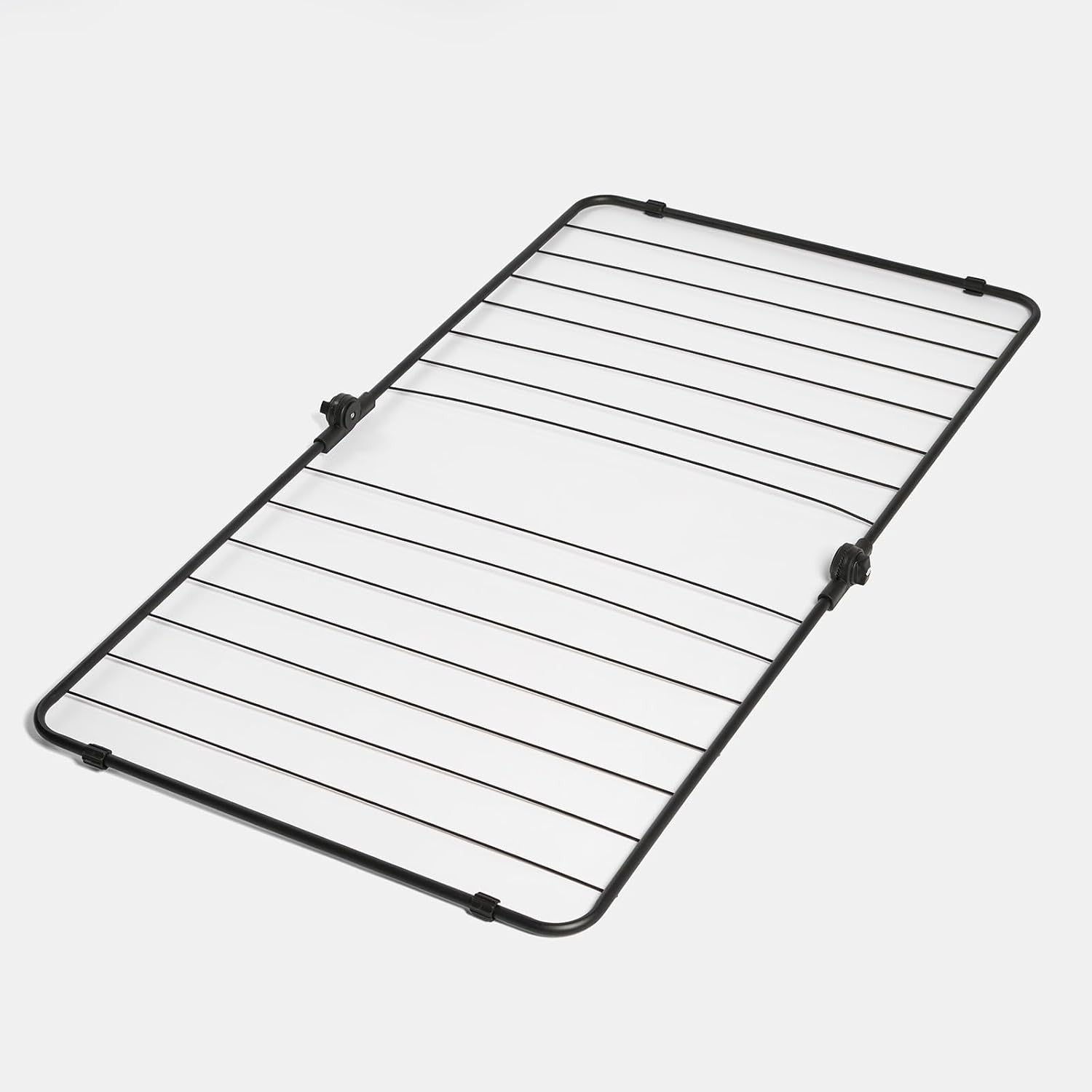 Over Bath Clothes Airer Folding Drying Rack Adjustable Indoor Laundry 14 Bars