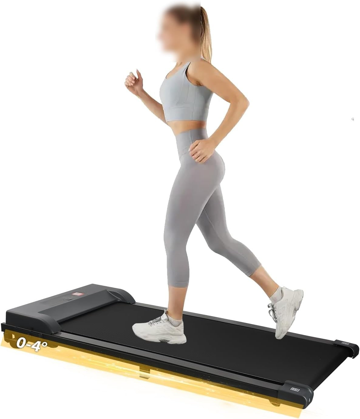 Under Desk Treadmill – Incline, App & Remote Control, 4-in-1 Fitness Pad