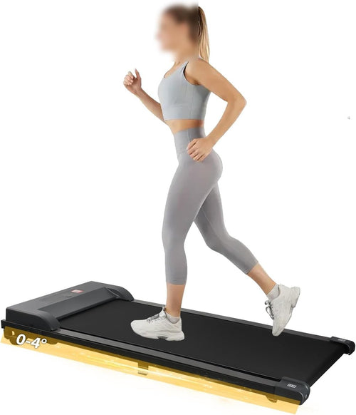Under Desk Treadmill – Incline, App & Remote Control, 4-in-1 Fitness Pad