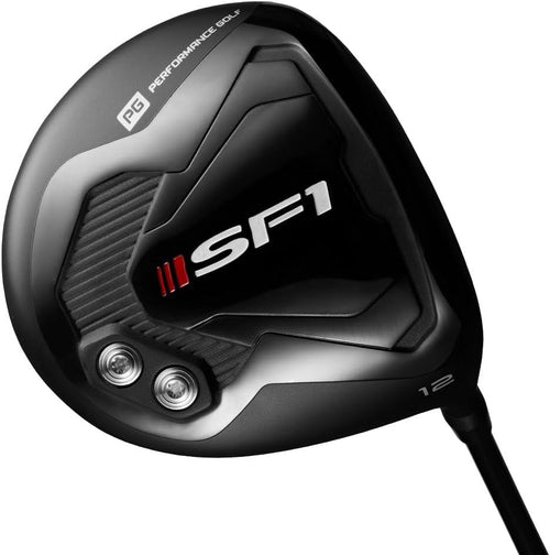 Anti Slice Golf Driver 12° Right Hand Regular Flex Square Face Straight Drives