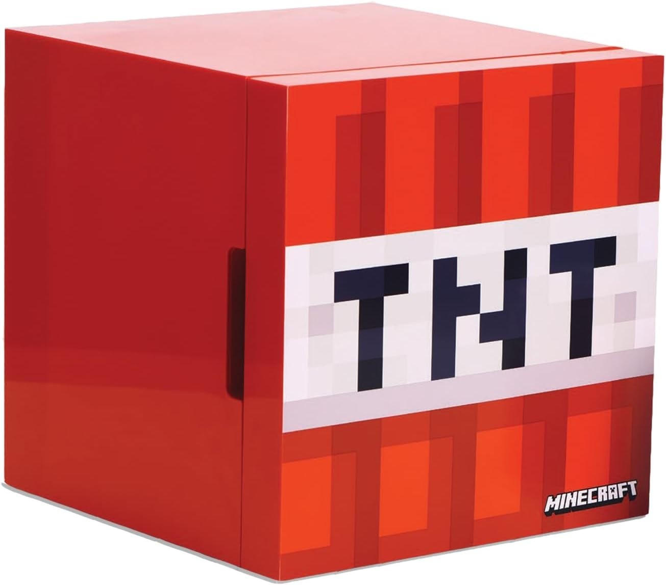 Minecraft TNT Mini Fridge 4L AC/DC Portable Cooler 6 Cans