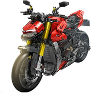 2221 PCS Technic Motorcycle Building Kit - Realistic Superbike Model Toy