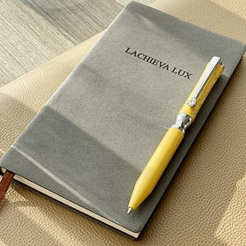 Luxury Yellow Crystal Ballpoint Pen Metal Executive Gift Box