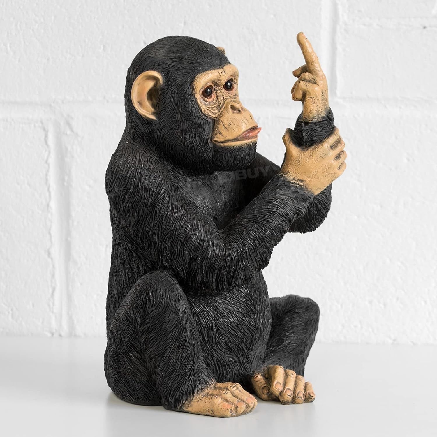 Large Rude Monkey Ornament Resin Statue Funny Home Decor Figurine Gift 30.5cm
