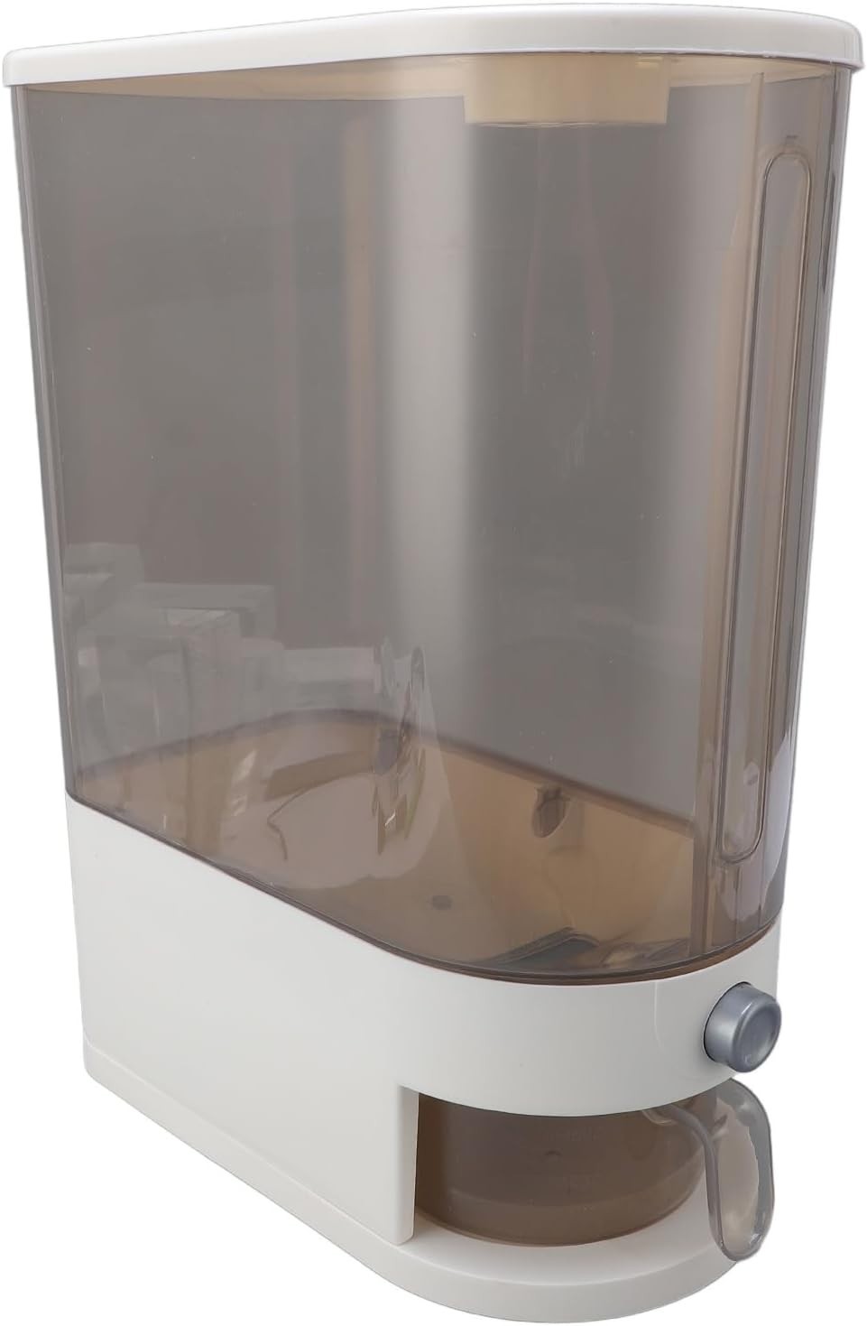 10KG Rice Dispenser Airtight PP Storage Container Space Saving