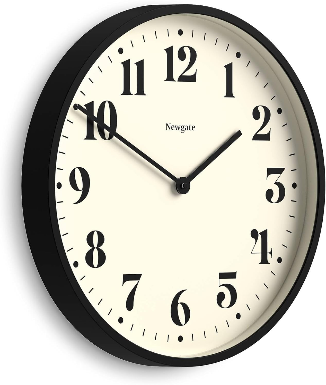 Silent Sweep Wall Clock 45cm | Modern Round Kitchen Living Room Office Timer