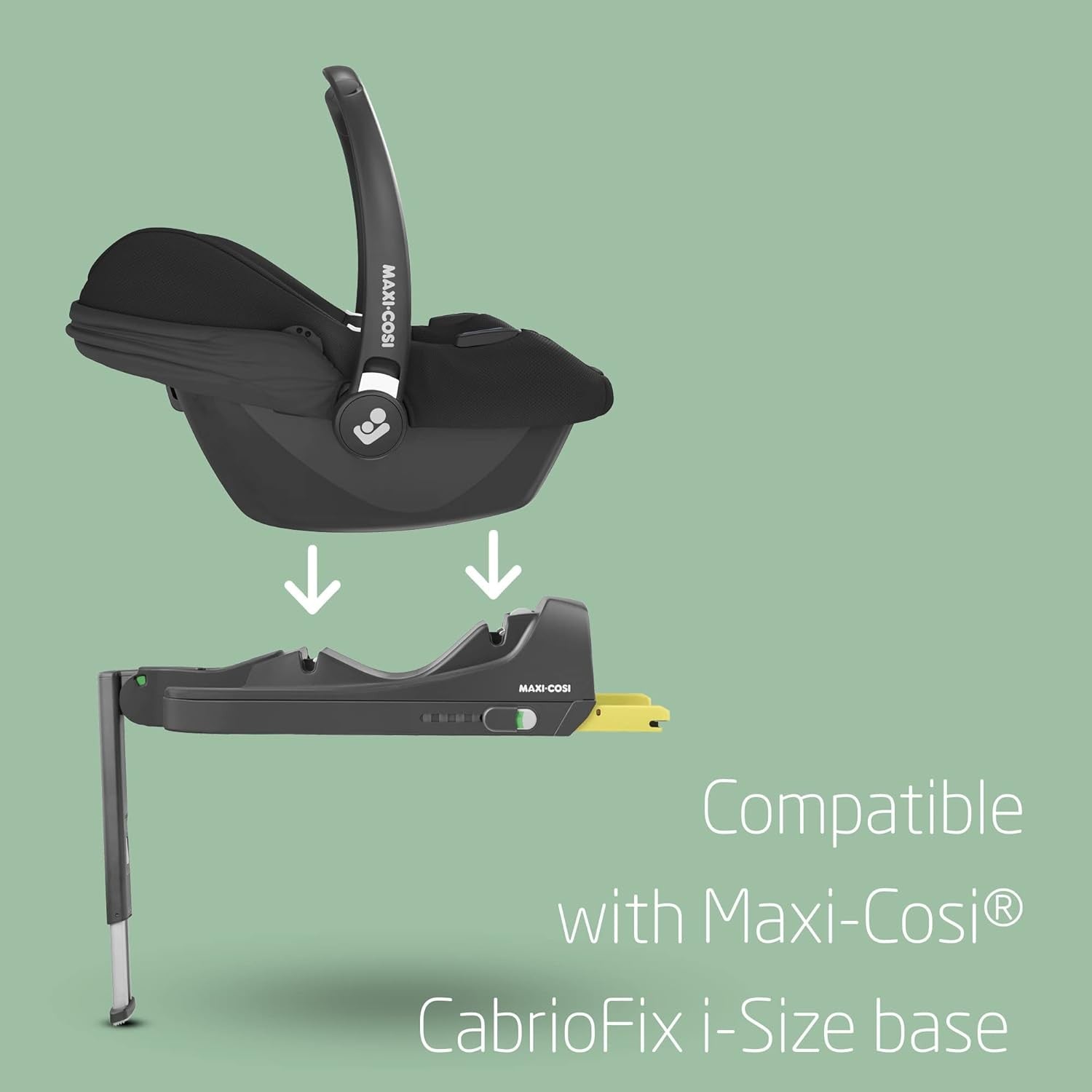 i-Size Newborn Baby Car Seat 0–12 Months Lightweight Rear Facing Carry Seat