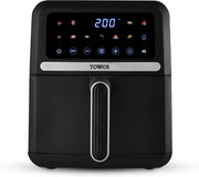 5L Digital Air Fryer Oven | 11 Presets Compact Space-Saving Design 1500W Black