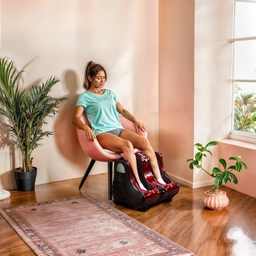 Foot & Leg Massager with Shiatsu, Kneading, Vibration & Pressure Therapy