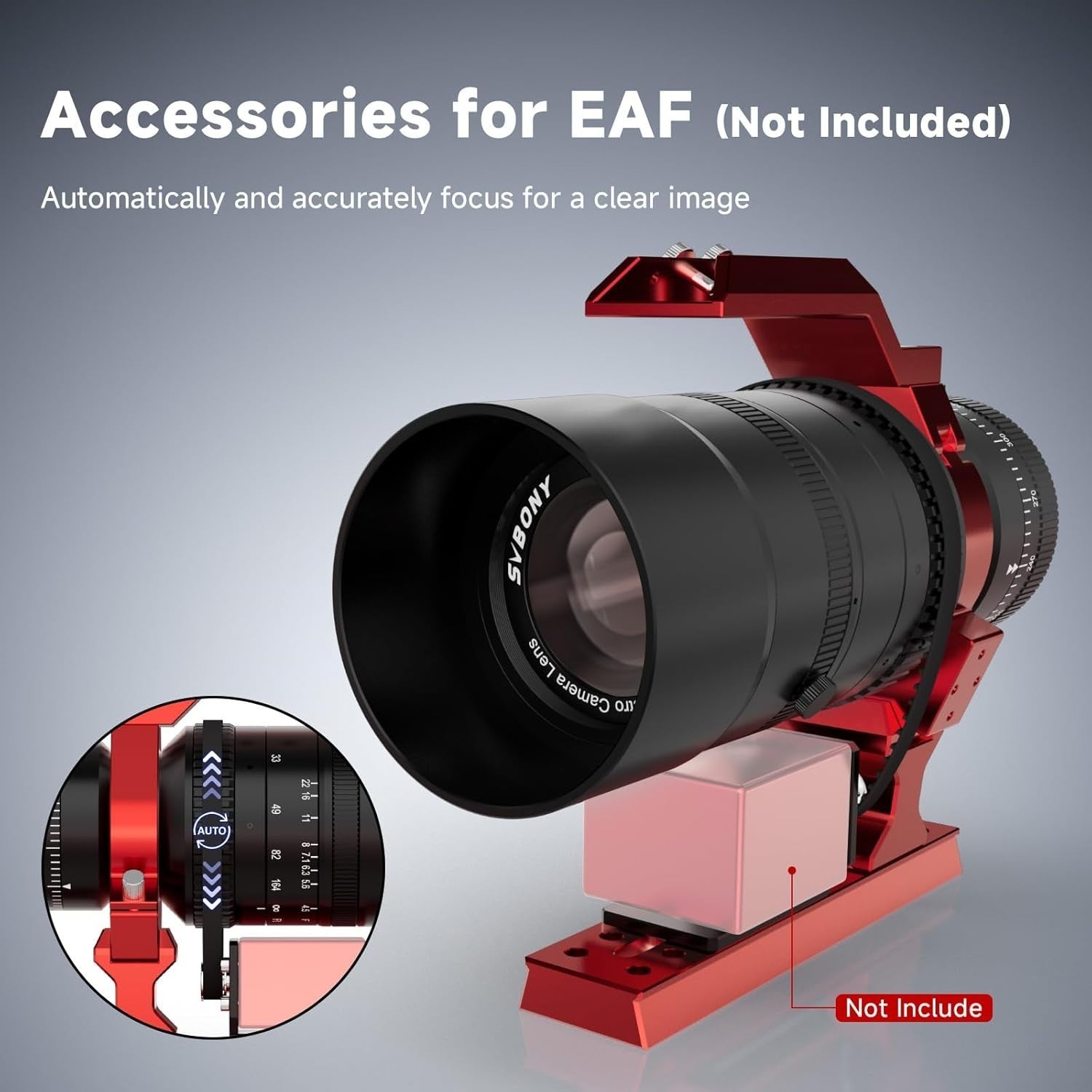 High-End 54mm APO Telescope with OAG Prism & DC Hub for Astrophotography
