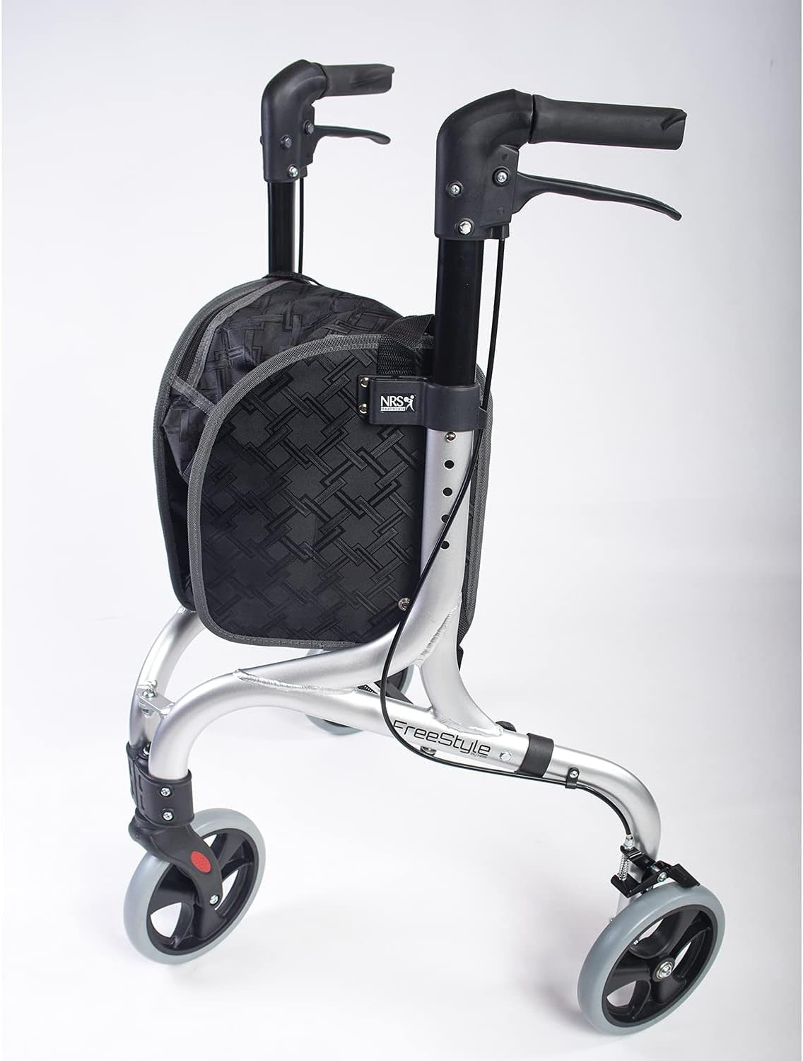 3 Wheel Rollator Walker Ultra Lightweight Folding Mobility Travel Ready