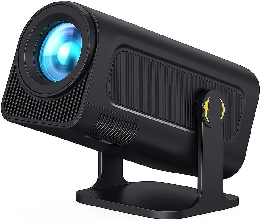 1080P Smart Projector 4K Support WiFi Bluetooth Android 300” Screen