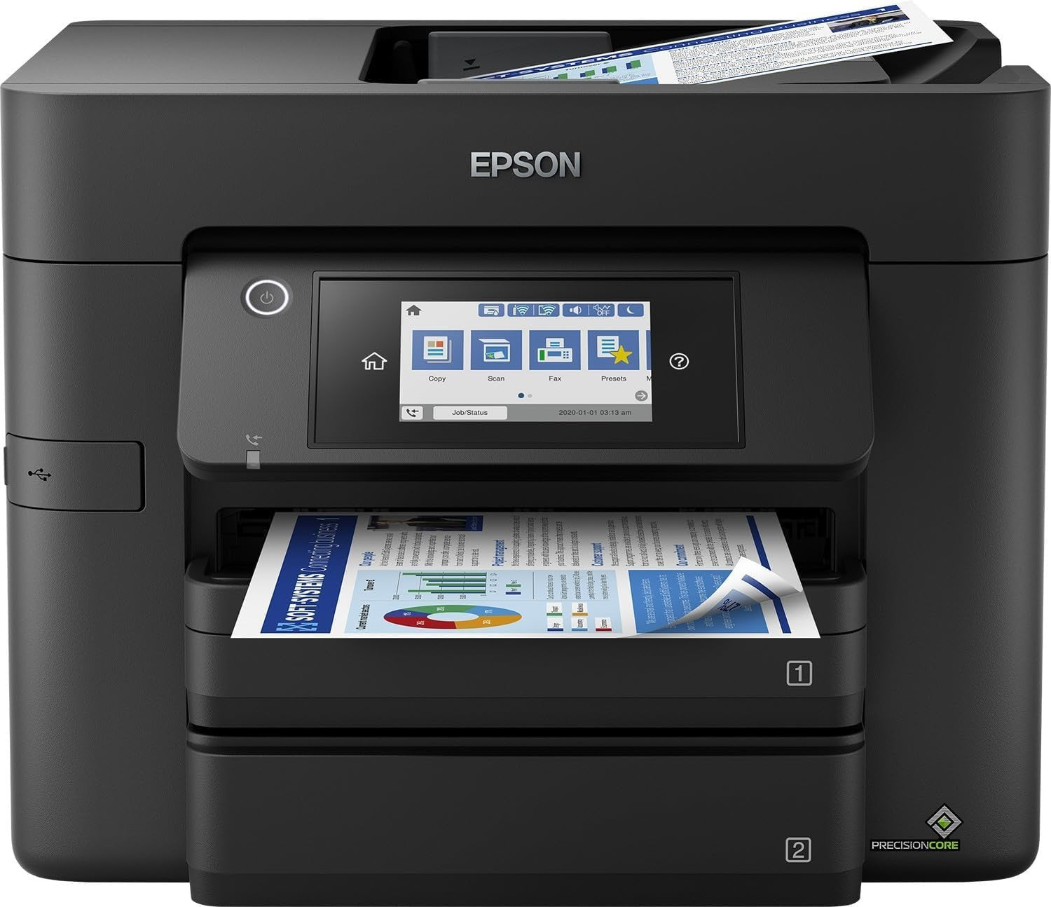 WorkForce Pro WF-4830 A4 4-in-1 Printer with Duplex Scan, Copy & Fax