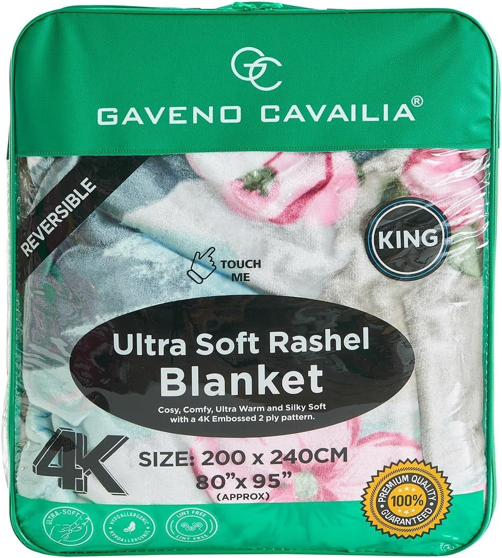 Decadent Jasmine 4kg Weighted Blanket 200x240 cm for Stress & Anxiety Relief