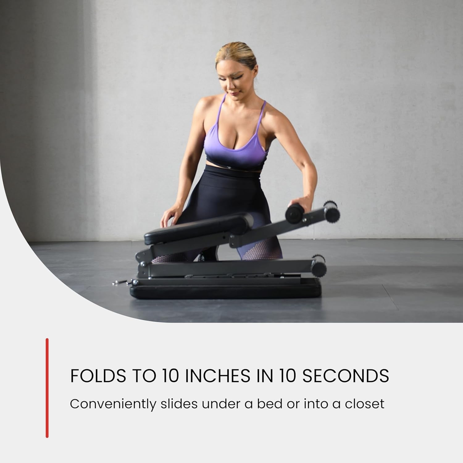 5-in-1 Adjustable Foldable Weight Bench 800lb Full Body Home Gym