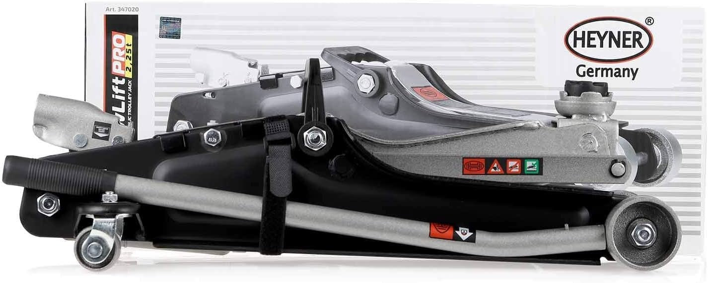 2.25 Ton Low Profile Hydraulic Car Trolley Jack Heavy Duty 85–380 mm Lift