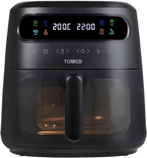 7.5L Extra Large Air Fryer | Digital Display Window | 7 Presets Fast Cooking