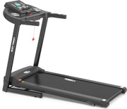 Folding Bluetooth Treadmill 14km/h 2.5HP Incline App Sync Kinomap Zwift Home Gym