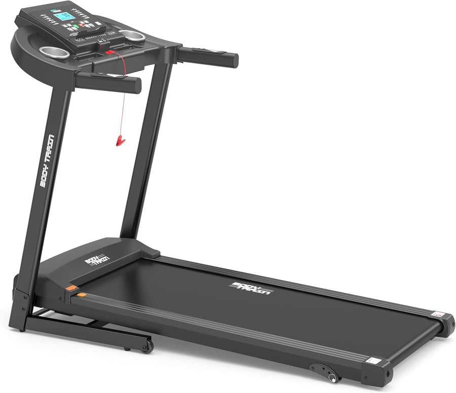 Folding Bluetooth Treadmill 14km/h 2.5HP Incline App Sync Kinomap Zwift Home Gym