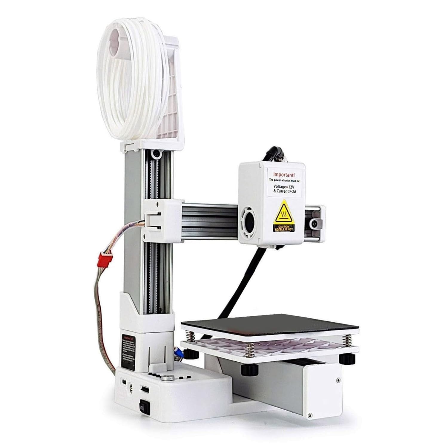 Mini 3D Printer Beginner High Precision Fast Heat 100x100x100mm GB Plug