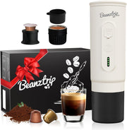 20-Bar Portable Espresso Maker | Travel Mini Coffee Machine | USB Rechargeable