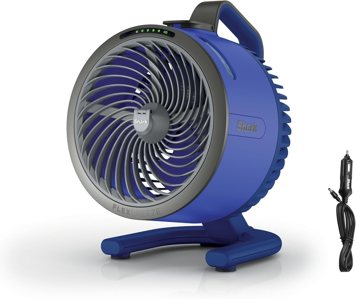 Violet Portable Misting Fan – 5-Speed Rechargeable Table Fan LED & Cooling Spray