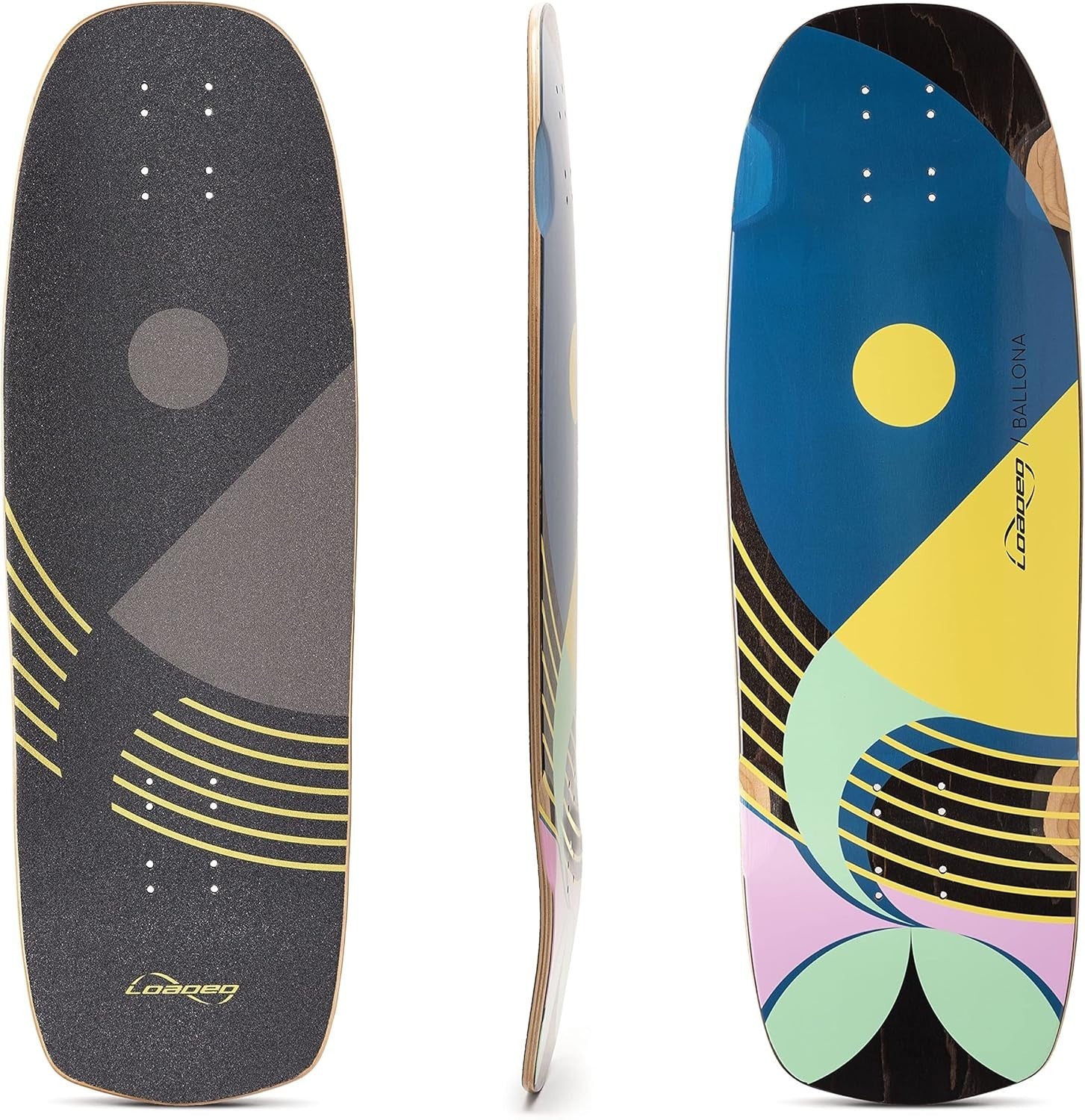 Mini Cruiser Longboard 70cm × 9" Maple Wood Willy Graphic 65mm Wheels