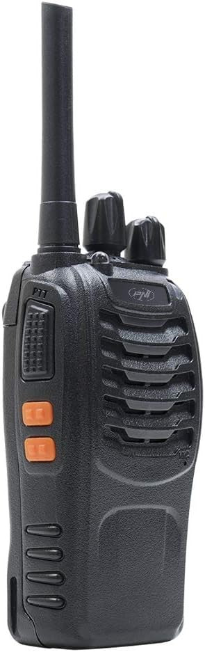 PMR446 Walkie Talkies 2 Pack Long Range VOX 2 Way Radio w Headsets