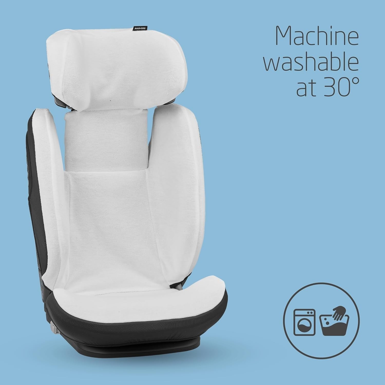 Organic Cotton Car Seat Summer Cover Breathable Moisture Absorbing Washable
