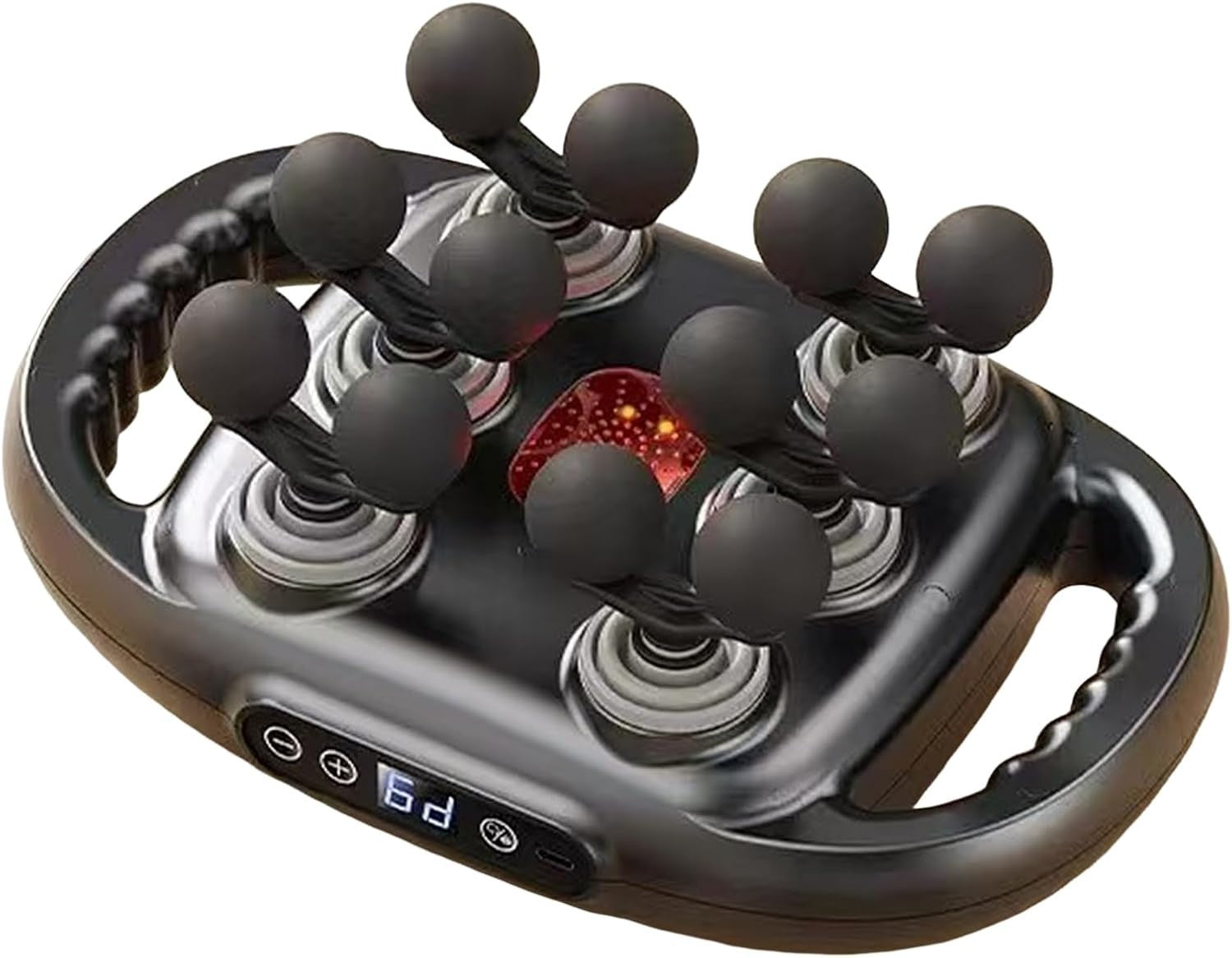 Deep Tissue Massage Gun 12 Head Multi-Node Body Massager 9 Modes Pain Relief