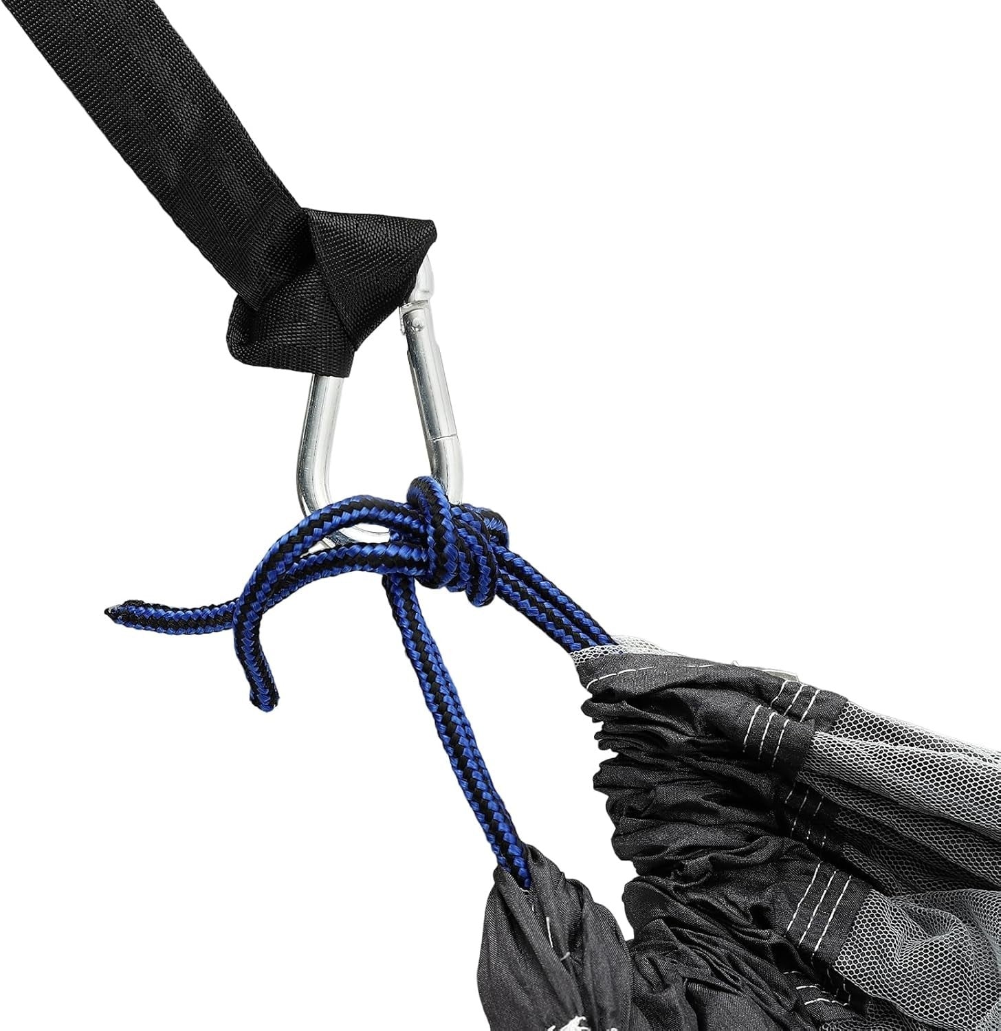 Camping Hammock with Mosquito Net & Tree Straps | Ultralight 210T Nylon
