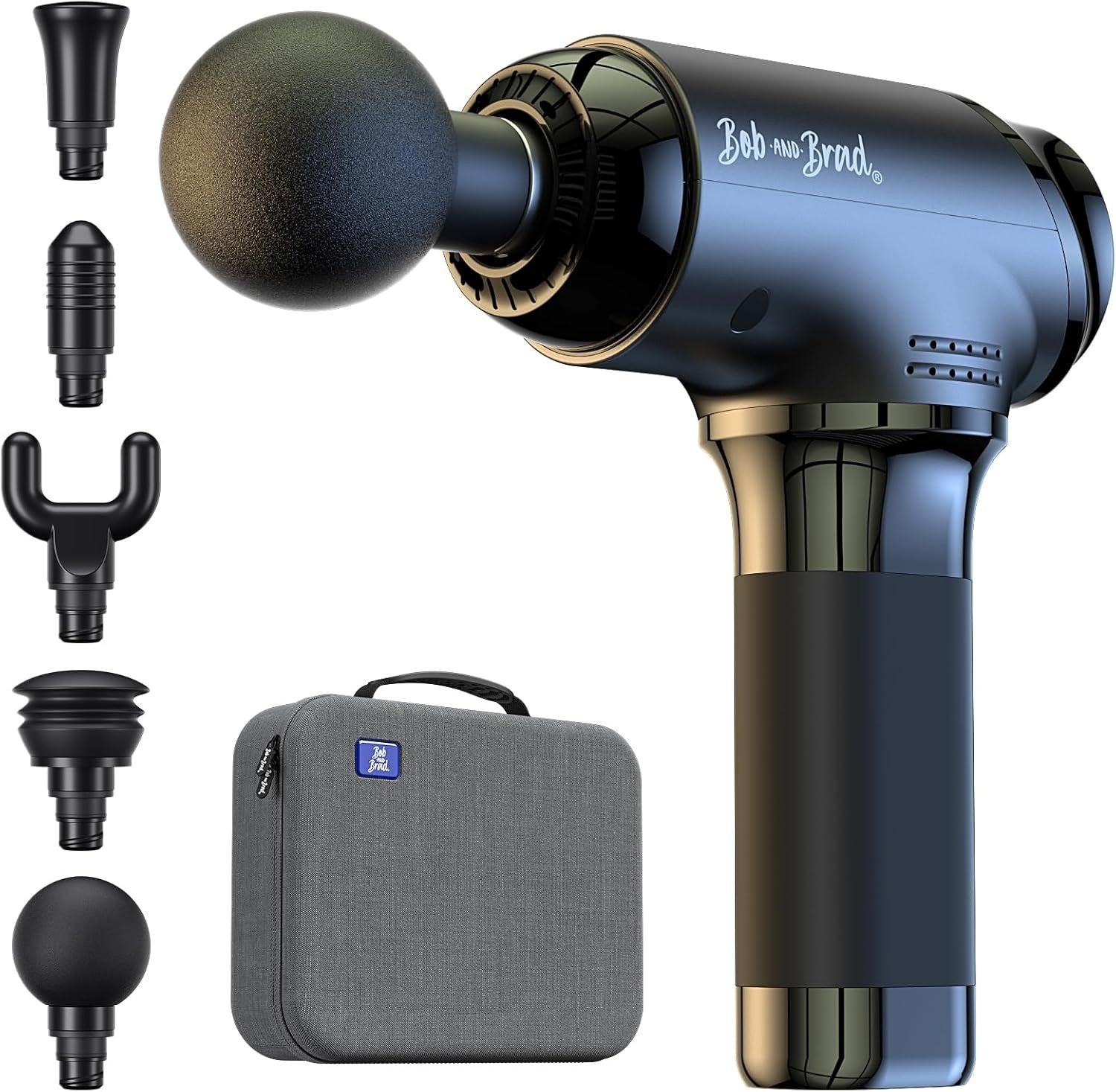 Deep Tissue Massage Gun 10mm Amplitude 4000mAh Quiet Percussion Pain Relief