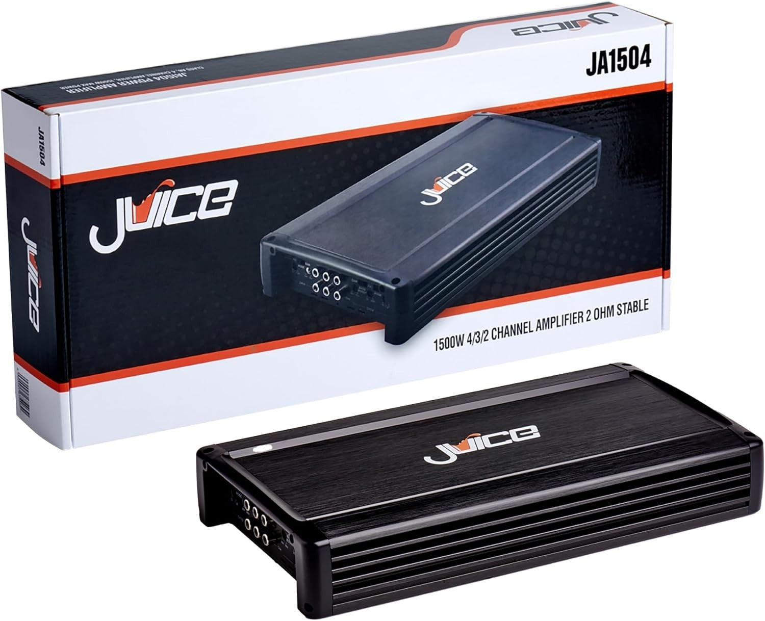JA1504 1500W 4-Channel Car Amplifier High Power Stereo Subwoofer