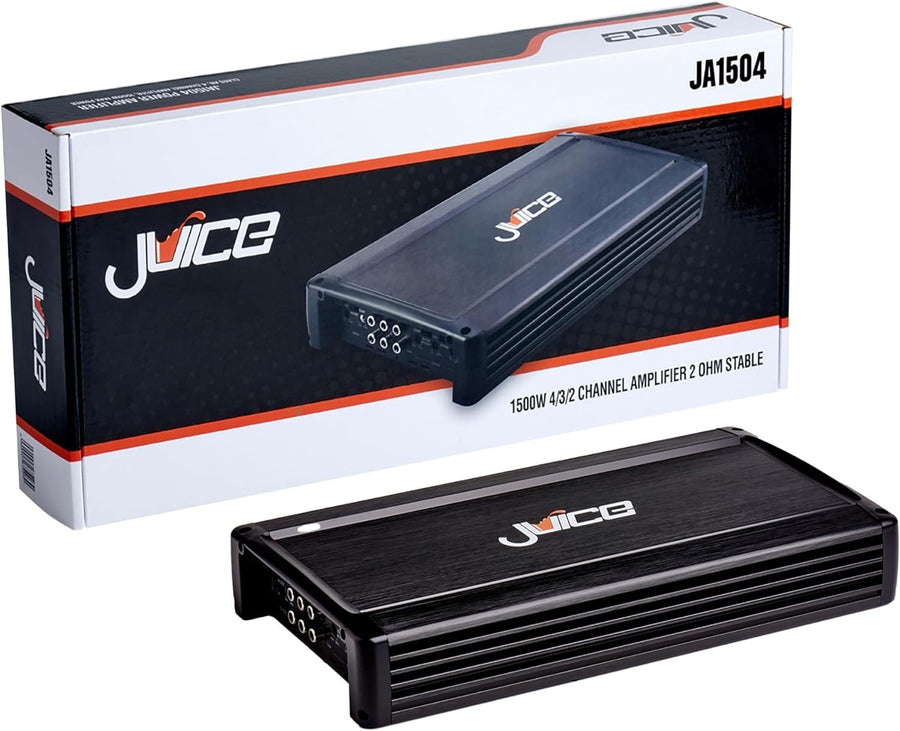 JA1504 1500W 4-Channel Car Amplifier High Power Stereo Subwoofer